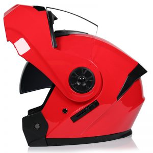 Gray Full-Face Helmet for Men and Women - Bluetooth Enabled, All-Season Protection