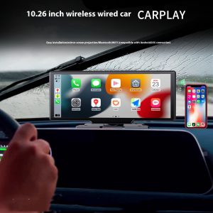 Wireless Carplay Light Sense WiFi Navigation Dash Cam for Driving Safety