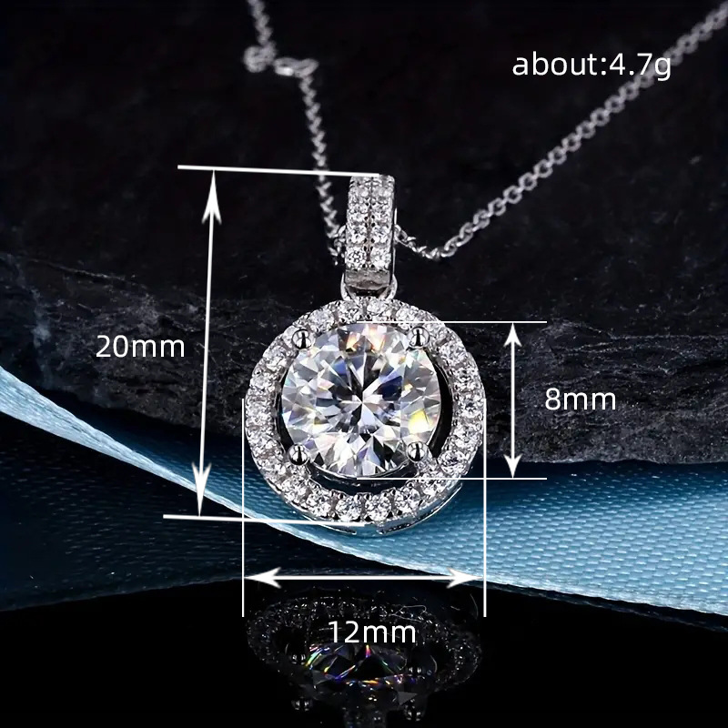 Geometric Round Bag Necklace for Women - Simple & Stylish Accessory - Image 4