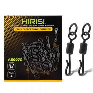 Q-type Swivel Connector for Carp Fishing Gear - Enhance Your Fishing Experience