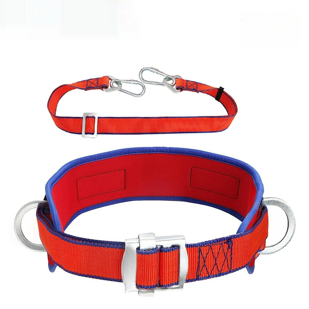 Climbing Trees Safety Belt with Chest Strap and Anti-Fall Lanyard for Power Engineering