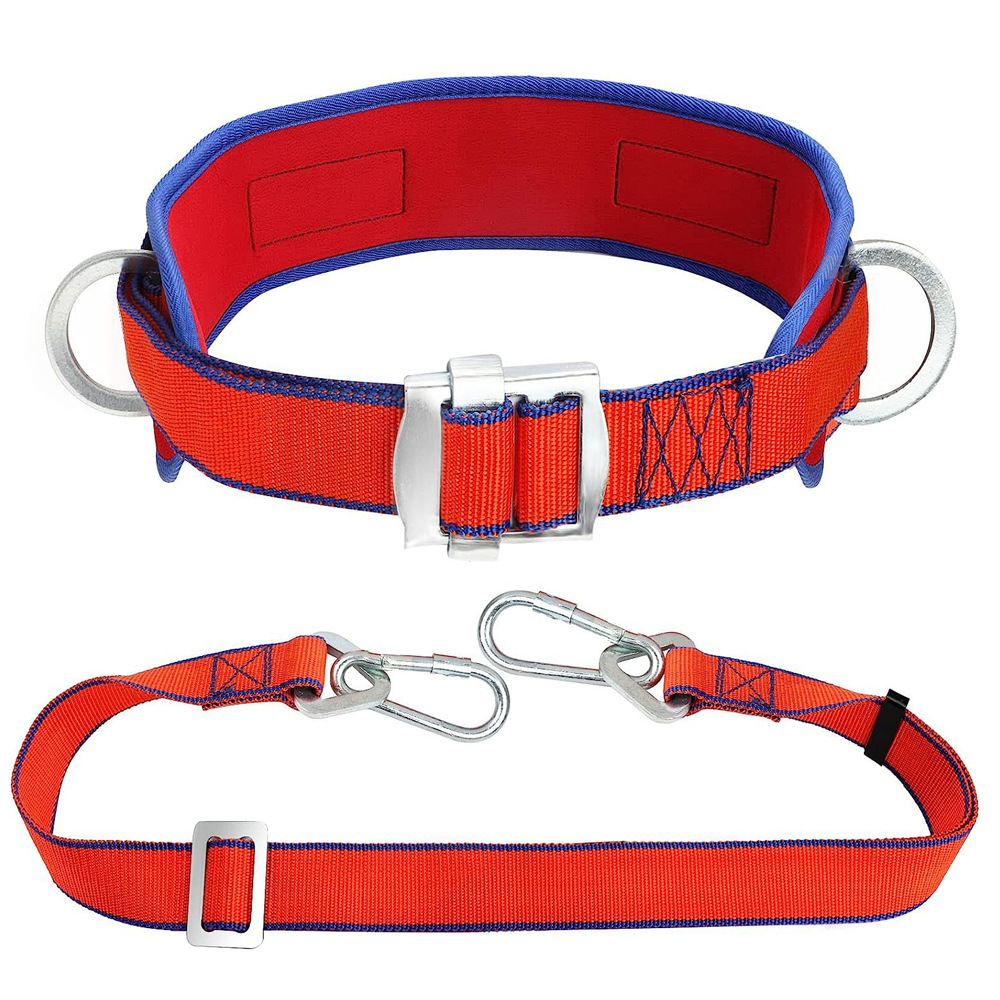 Climbing Trees Safety Belt with Chest Strap and Anti-Fall Lanyard for Power Engineering - Image 4