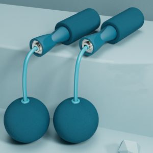 Weighted Cordless Jump Rope for Ultimate Fitness Training - Ideal for Indoor & Outdoor Workouts | Jump Rope Set with Silicone Handles for Women, Men, and Kids