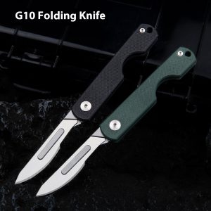 Compact Mini Express Folding Knife Keychain - Essential Outdoor Tool