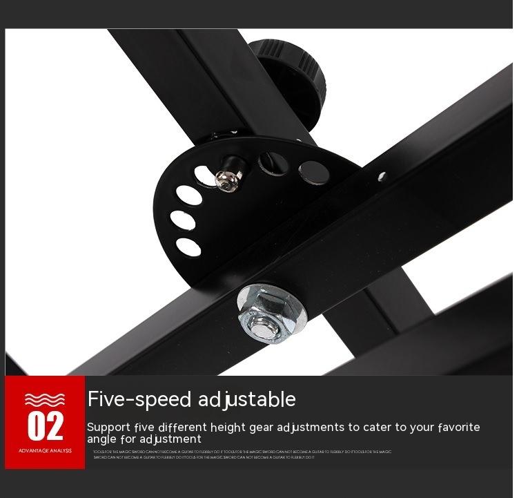 X-type Adjustable Double-Tube Electronic Organ Rack | Durable Double-Tube Keyboard Stand - Image 14