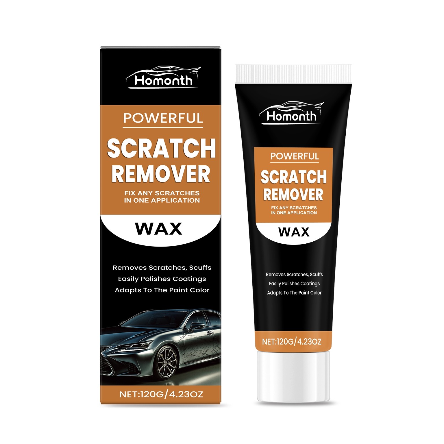 Ultimate Car Scratch Repair Cream - Restore Your Vehicle's Finish Effortlessly