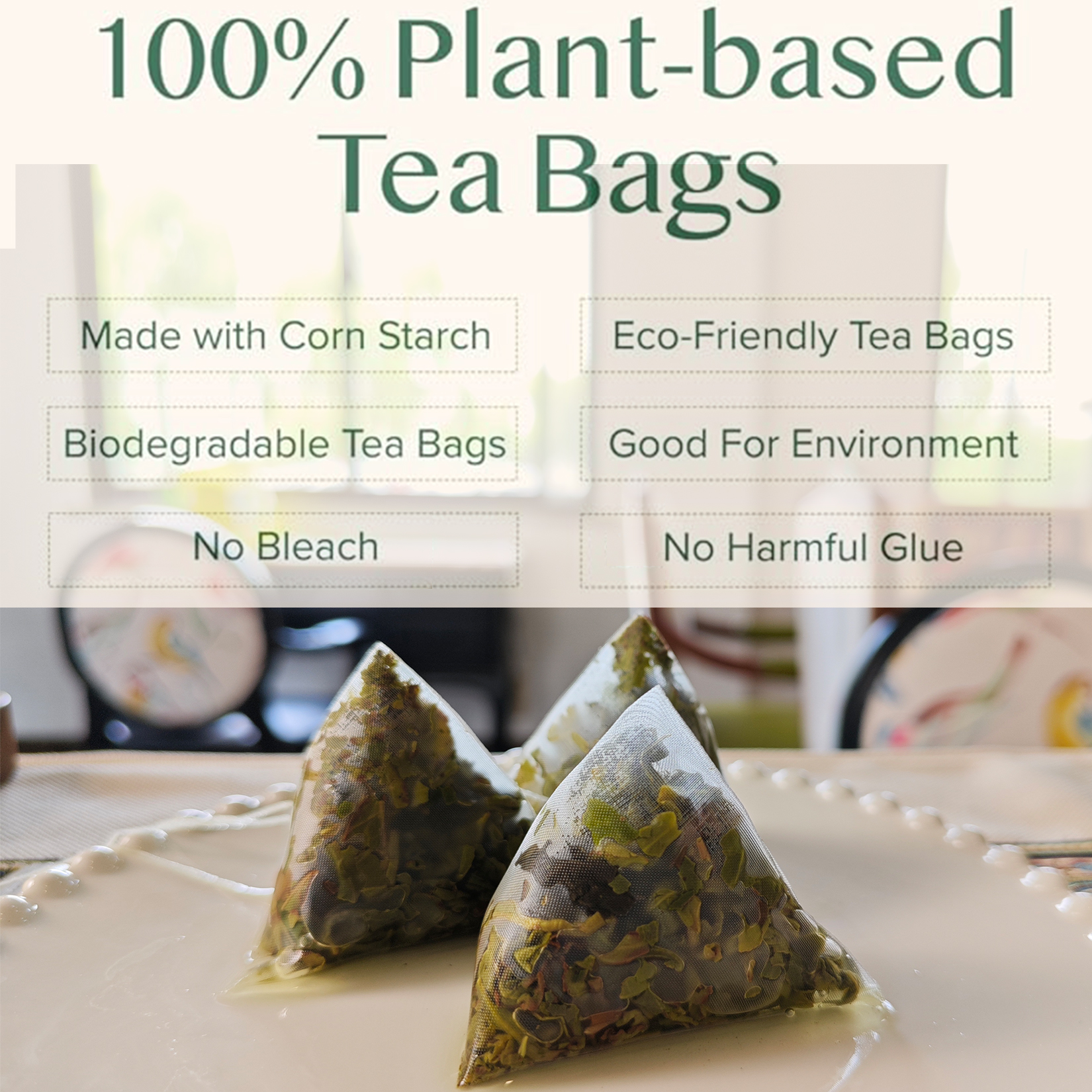 Natural Herbal Detox Cleanse Tea Bags - Oolong Leaf for Lung Congestion Relief, Caffeine-Free, Non-GMO, Organic Formula for Gut Health & Immune Support - Image 2