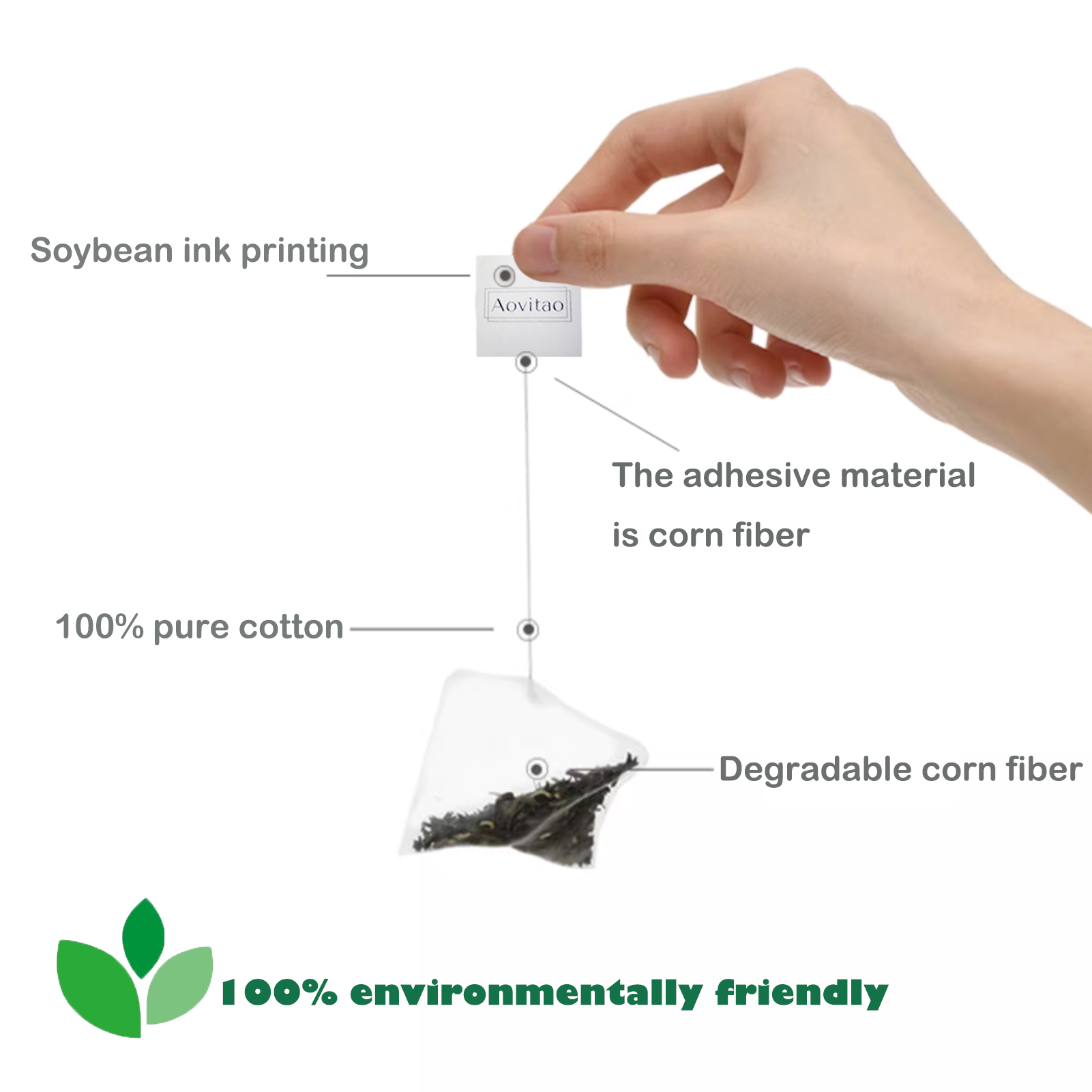 Natural Herbal Detox Cleanse Tea Bags - Oolong Leaf for Lung Congestion Relief, Caffeine-Free, Non-GMO, Organic Formula for Gut Health & Immune Support - Image 5