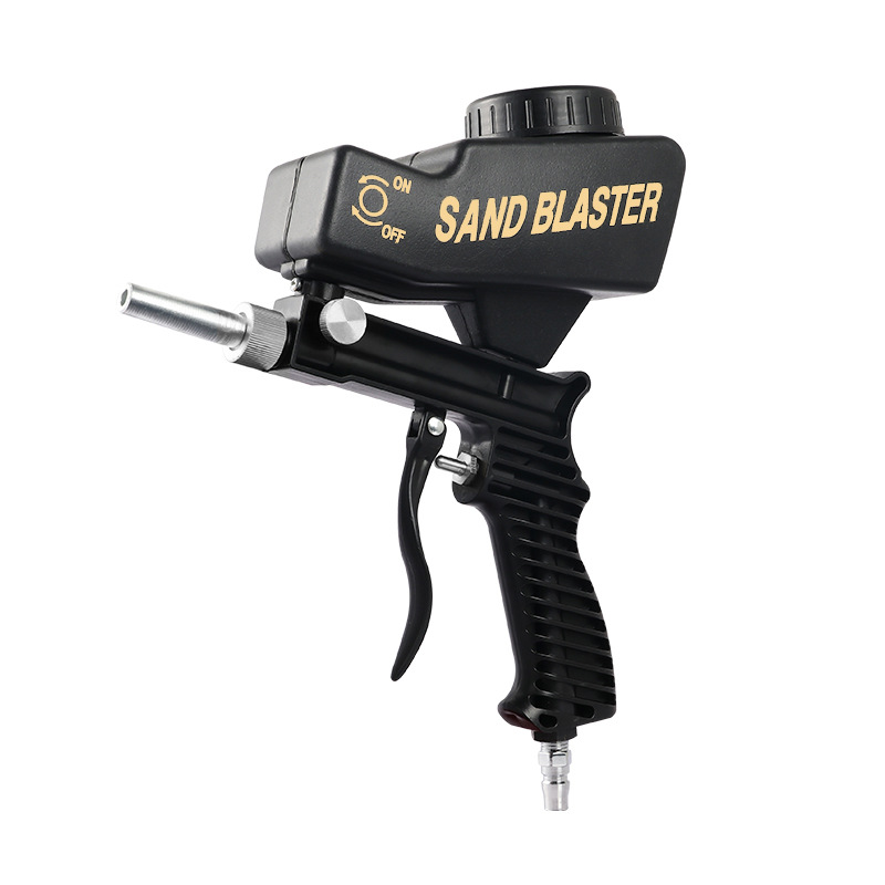Compact Gravity Pneumatic Sandblasting Gun for Portable Use - Image 2