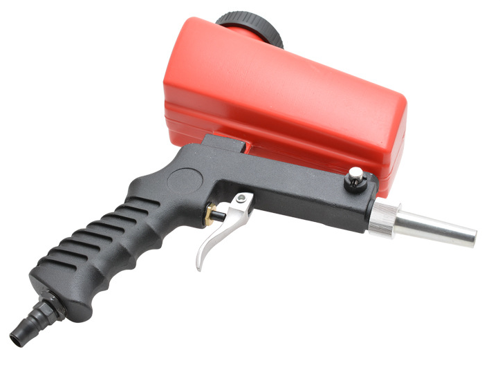 Compact Gravity Pneumatic Sandblasting Gun for Portable Use - Image 4