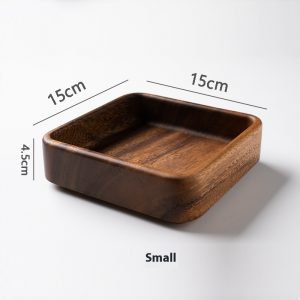 Wooden Storage Tray for Household Fruit - Stylish and Functional Fruit Plate