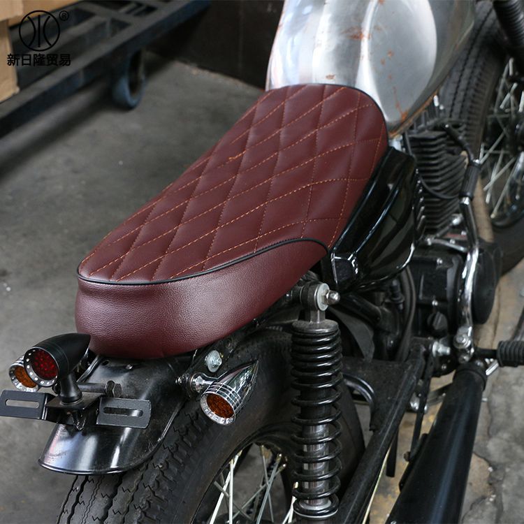 Retro Modified Diamond Motorcycle Cushion for Ultimate Comfort and Style - Image 4