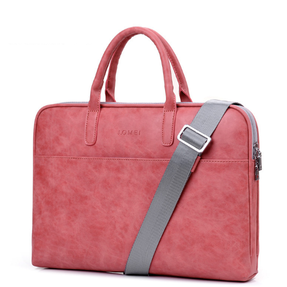 Stylish Faux Leather Laptop Bag for Women - Perfect for Work & Travel - Image 6