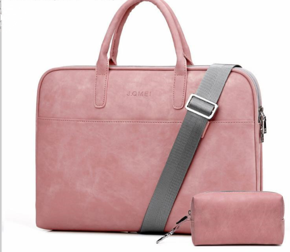 Stylish Faux Leather Laptop Bag for Women - Perfect for Work & Travel - Image 13
