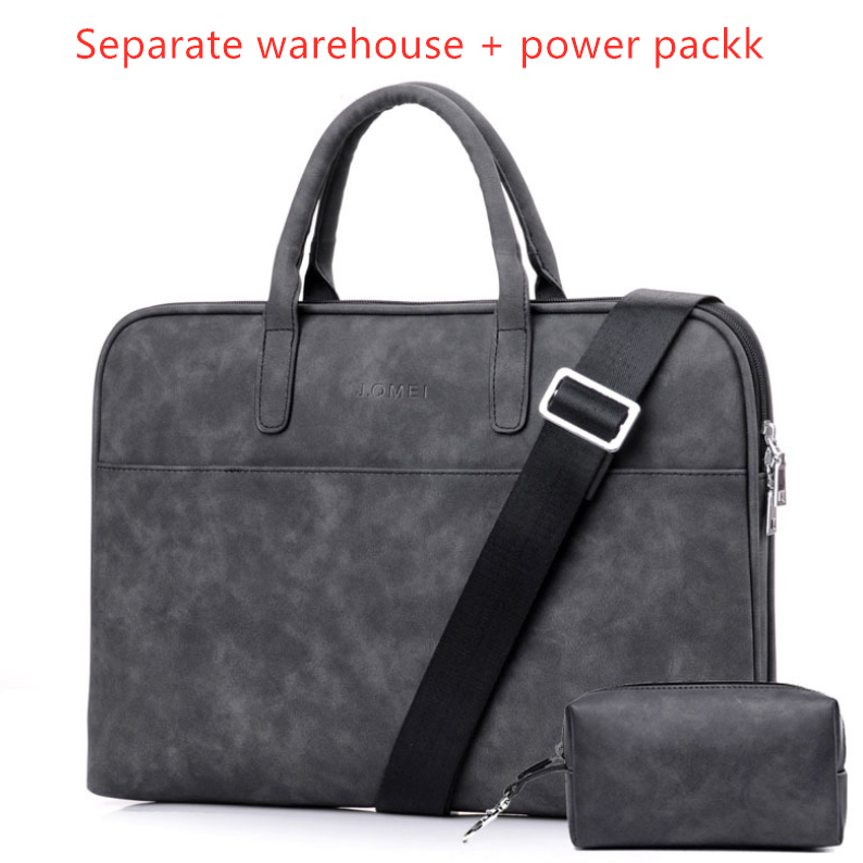 Stylish Faux Leather Laptop Bag for Women - Perfect for Work & Travel - Image 15