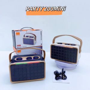 Portable Outdoor Bluetooth Speaker with RGB Dual Sound Experience