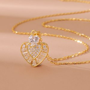 S925 Sterling Silver Love Necklace - Affordable Luxury Fashion Design