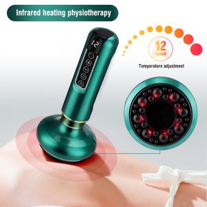 Electric Vacuum Cupping Massager for Body - Anti-Cellulite Suction Cups & Gua Sha Massage Slimming Jars for Fat Burning