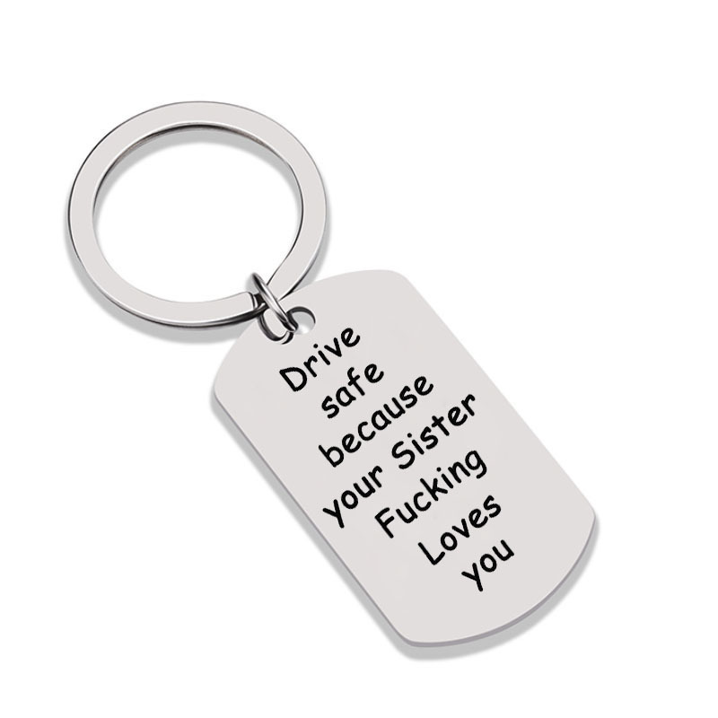 Keychain Drive Safe - A Heartfelt Reminder That Your Sister Loves You - Image 4