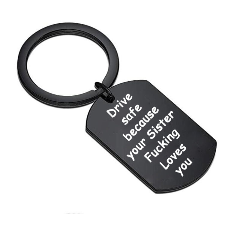 Keychain Drive Safe - A Heartfelt Reminder That Your Sister Loves You - Image 5