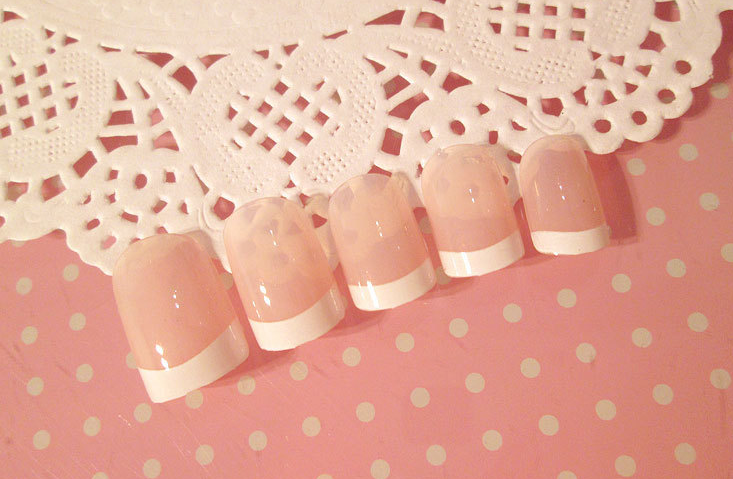 Nail Art: Long French Fake Nail Patches for Stunning Nail Designs - Image 3