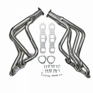 Exhaust Manifold Header for Oldsmobile Cutlass Delta 1965-1974 350 400 455 - Stop Amazon & Temu Sales