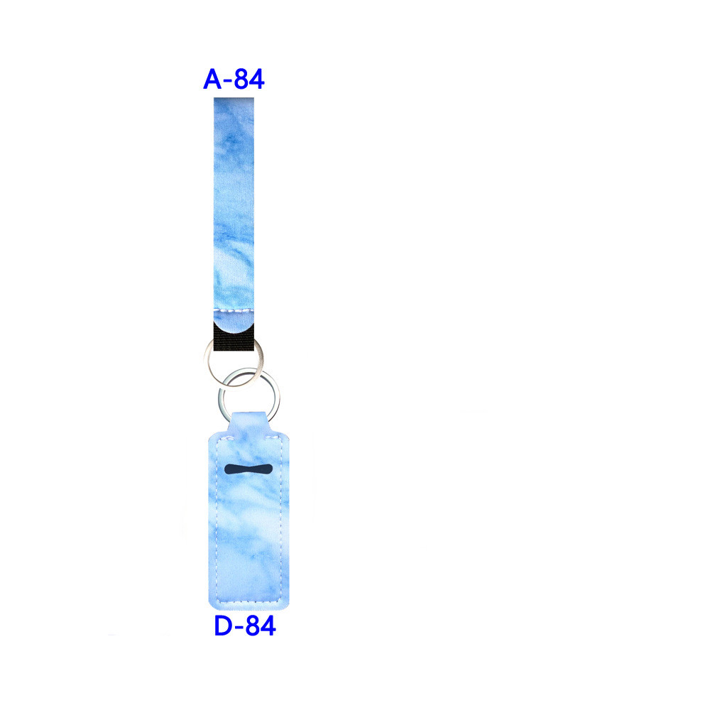 Marble Lipstick Cover Key Chain - Stylish Lipstick Holder Accessory - Image 12