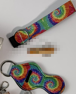 Marble Lipstick Cover Key Chain - Stylish Lipstick Holder Accessory - Image 29