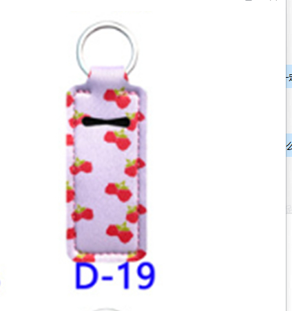 Marble Lipstick Cover Key Chain - Stylish Lipstick Holder Accessory - Image 39