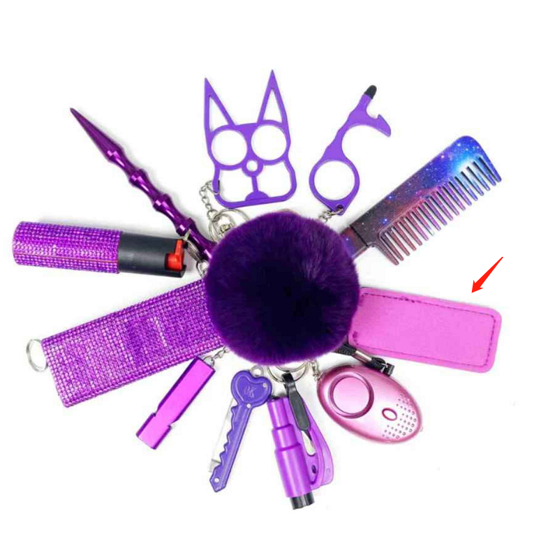 Marble Lipstick Cover Key Chain - Stylish Lipstick Holder Accessory - Image 43