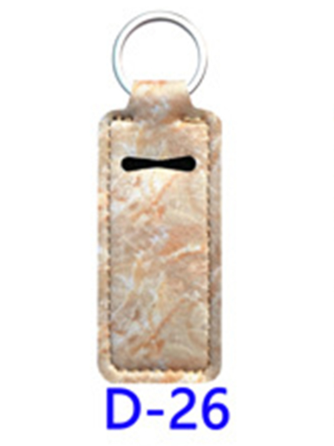 Marble Lipstick Cover Key Chain - Stylish Lipstick Holder Accessory - Image 50