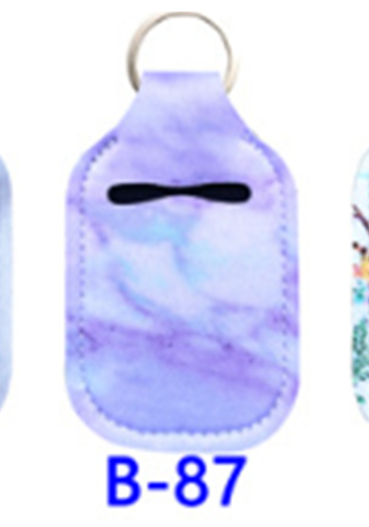 Marble Lipstick Cover Key Chain - Stylish Lipstick Holder Accessory - Image 51