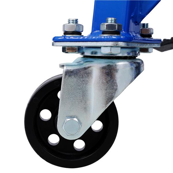 300 Pound Hydraulic Motorcycle Scissor Jack - Ideal Foot Lift for Small Off-Road Vehicles, Blue, Prohibited PlatformTemu - Image 5