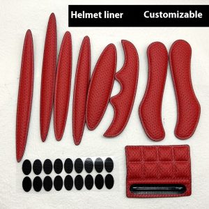 Hot Pressing Molding Chin Pad for Motorcycle & Bicycle Riding Helmet Lining