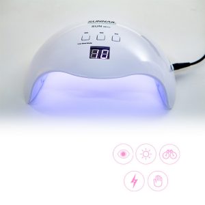 Induction Nail Polish Dryer - Nail Phototherapy LED Lamp for Quick Drying
