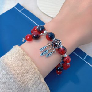 Super Fairy Feather Tassel Bracelet - Enchanting Ornament for Every Occasion