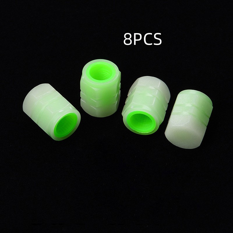 Glow-in-the-Dark Car Valve Caps for Enhanced Visibility and Style - Image 9