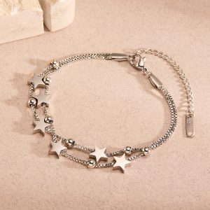 Stylish Women's XINGX Titanium Steel Bracelet for Elegant Accessorizing
