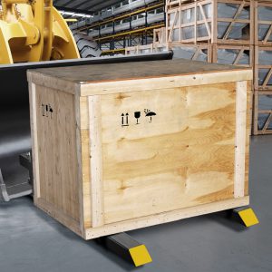 VEVOR Heavy Duty Pallet Forks, 4000 lbs Clamp-On, 60" Length with Adjustable Stabilizer Bar, Ideal Tractor Bucket Forks for Attachments, Skid Steer & Loader Bucket