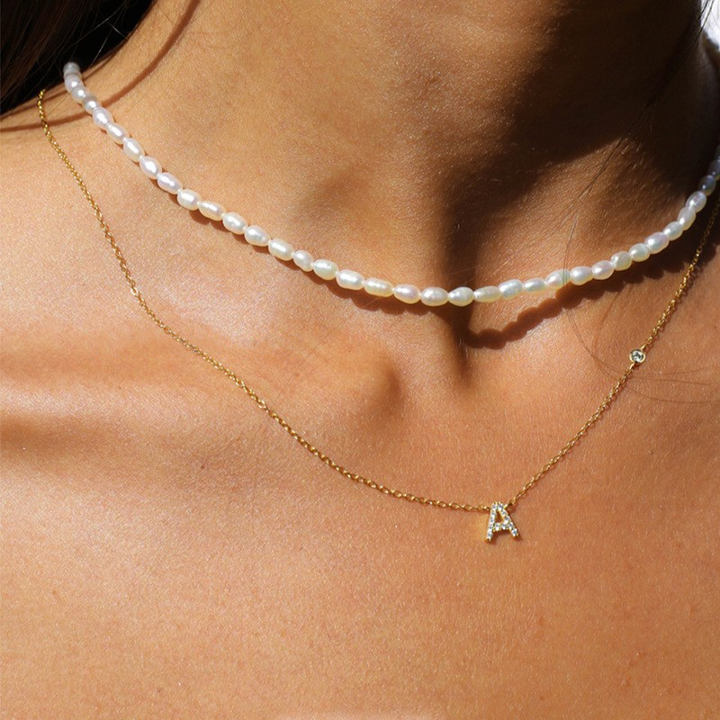 Elegant Women's Freshwater Pearl Necklace - Timeless Jewelry Piece - Image 3
