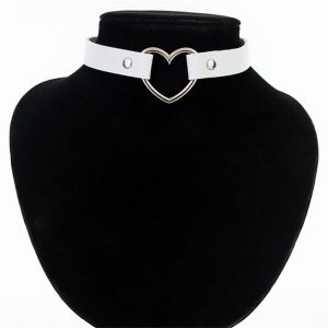 Stylish Punk Leather Necklace for Bold Fashion Statements