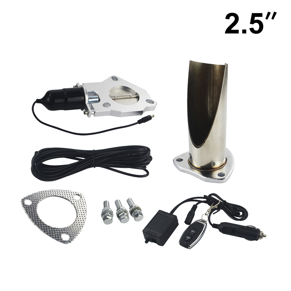 Remote-Controlled Modified Tail Throat for Automobile Exhaust Pipe - Half Set Controller - Image 4