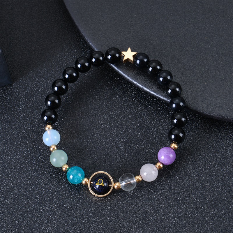 Crystal String Beads 12 Constellation Bracelet Set with Card – Celestial Charm - Image 31