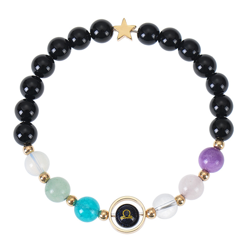 Crystal String Beads 12 Constellation Bracelet Set with Card – Celestial Charm - Image 36