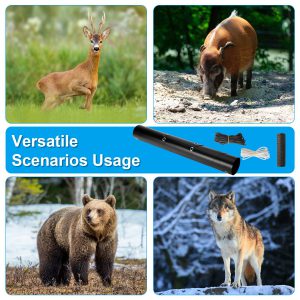 Deer Drag Sled with Handle - Game Hauler Snow Sledding Pad for Hunting Gear, Includes 32.8FT Black Rope & 16.1FT White Rope for Ice Fishing and Firewood Hauling