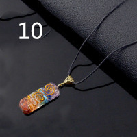 Seven Chakra Spirit Pendant in Gravel - Enhance Your Energy and Balance - Image 8