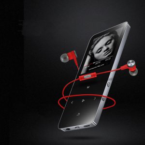 Sleek and Compact Portable MP4 Music Player for On-the-Go Listening