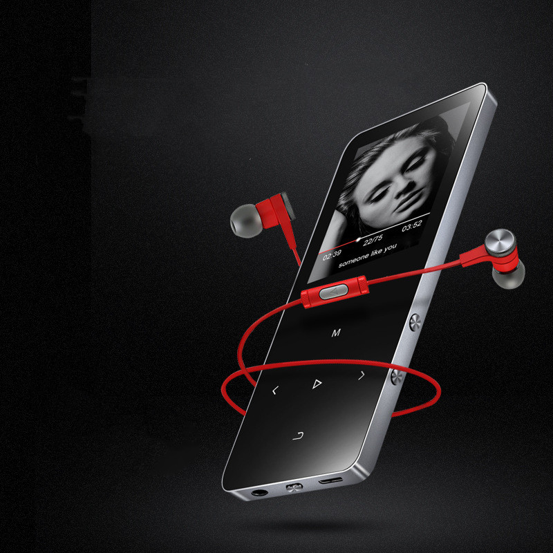 Sleek and Compact Portable MP4 Music Player for On-the-Go Listening