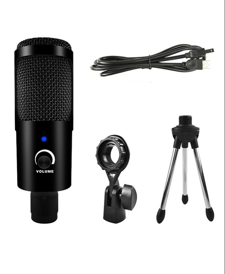 Professional USB Live Condenser Microphone for Superior Sound Quality