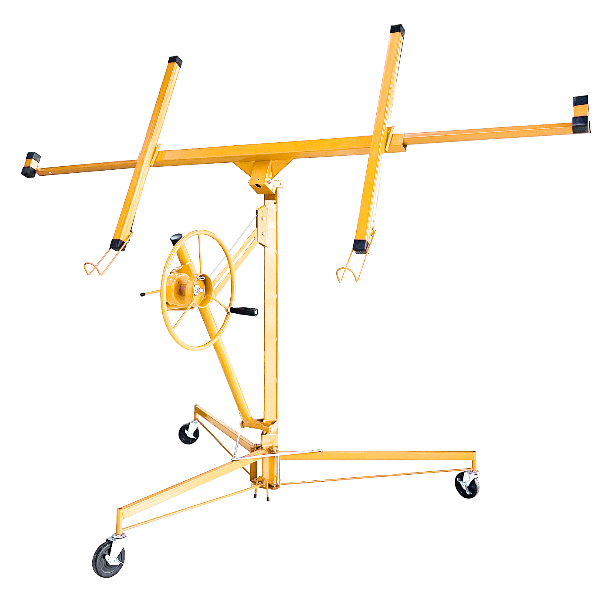 Heavy-Duty Drywall Lift - 11 Ft Panel Jack Lift in Bright Yellow - Image 7